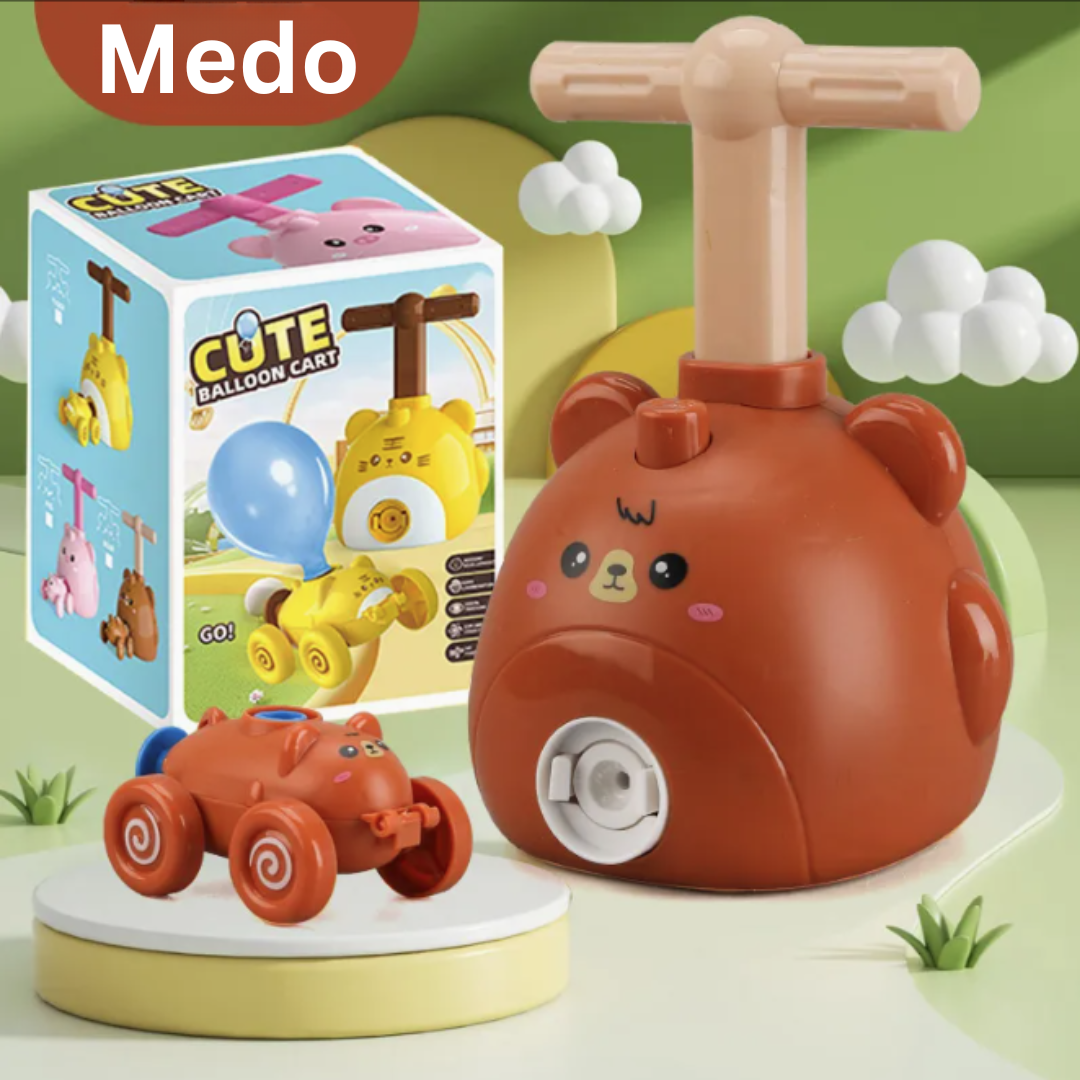 Slatki autić na balon