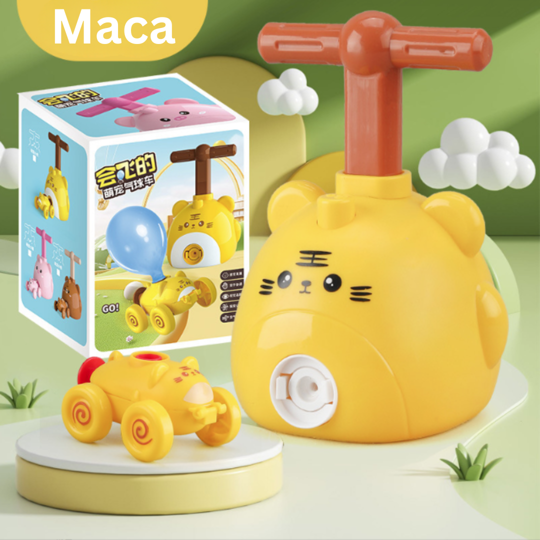 Slatki autić na balon